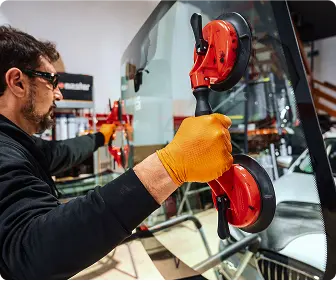 Pose de vitres latérales